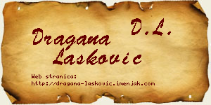 Dragana Lasković vizit kartica